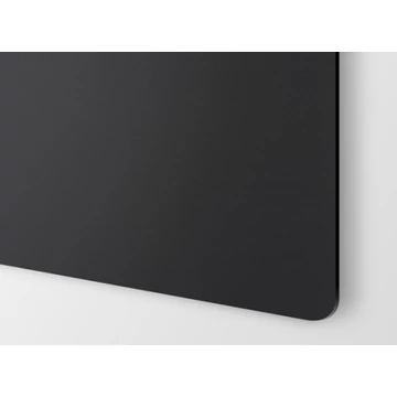 Alu matt 0,5 mm fekete premium (E) 100 × 50 cm / 4671