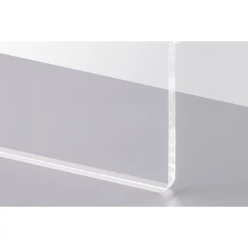 TroGlass Clear 2,0 mm Plexi Víztiszta (1 réteg) akril lemez 606 x 1216 mm / 5266 (kültéri)