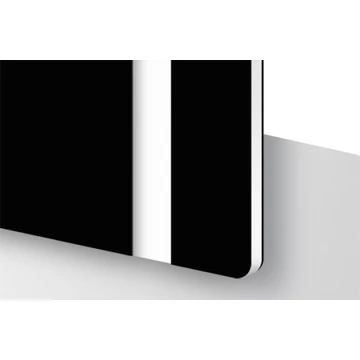 TroLase 3,2 mm Fekete/Fehér/Fekete (3 réteg) 616 x 1245 mm / L402-309 (kültéri)