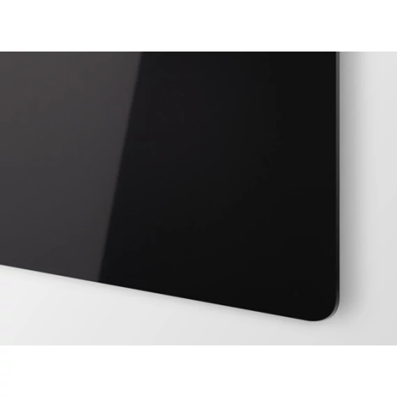 Alu fényes 1,5 mm fekete (E) 100 x 50 cm / 3583 Premium Line - védőfóliával