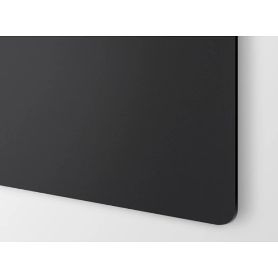 Alu matt 1,0 mm fekete (E) 100 x 50 cm / 3504 Premium Line - védőfóliával