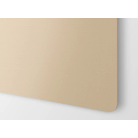 Alu matt 1,0 mm nikkel ezüst (E) 100 x 50 cm / 3540 (világos arany) Premium Line - védőfóliával