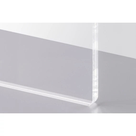TroGlass Clear 3,0 mm Plexi Víztiszta (1 réteg) akril lemez 606 x 1216 mm / 121800 (kültéri)