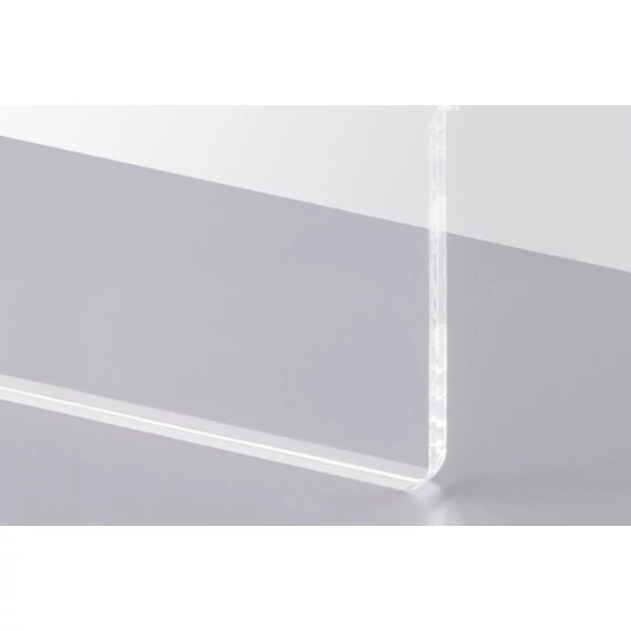 TroGlass Clear 2,0 mm Plexi Víztiszta (1 réteg) akril lemez 606 x 1216 mm / 5266 (kültéri)