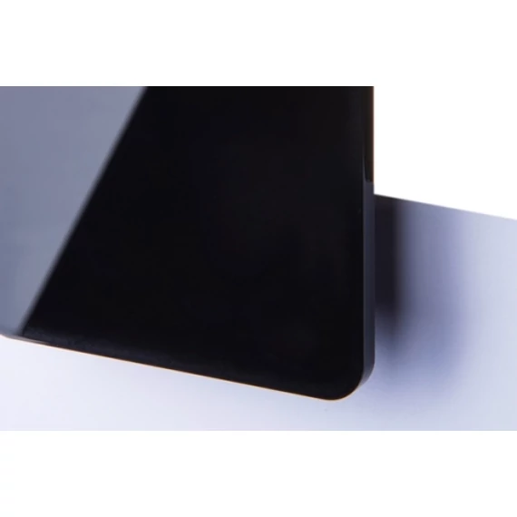 TroGlass Color Gloss 3,0 mm Plexi Fényes Fekete (1 réteg) akril lemez 606 x 1216 mm / 117128 (kültéri)