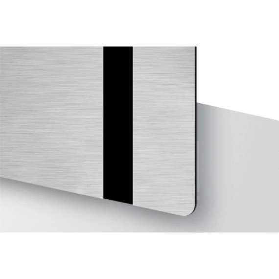 TroLase Foil 0,2 mm/szálh.ezüs Rozsdamentes acél csiszolt/Fekete 305 x 610 mm / 139693 (kültéri)