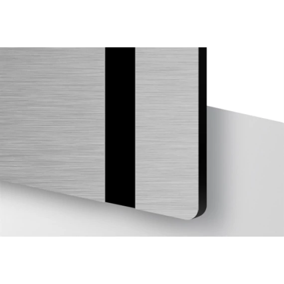 TroLase Metallic 3,2 mm Szálhúzott Ezüst/Fekete (2 réteg) 616 x 1245 mm / LMT334-209 (beltéri)