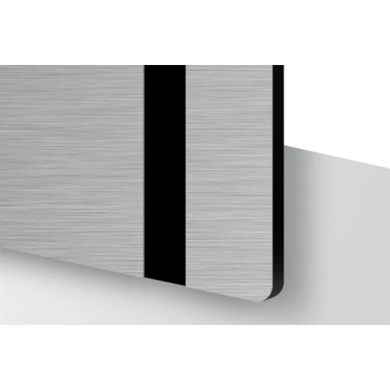 TroLase Metallic Plus 3,2 mm Szálhúzott Nikkel/Fekete (2 réteg) 616 x 1245 mm / LMT+364-209 (kültéri)