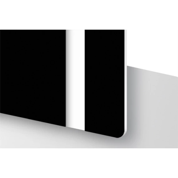 TroLase Thins 0,5 mm Fekete/Fehér (2 réteg) 614 x 1245 mm / LT402-202 (beltéri)