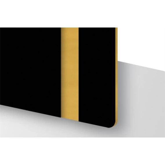 TroLase Thins 0,5 mm Matt Fekete/Arany (2 réteg) 614 x 1245 mm / LT417-202 (beltéri)