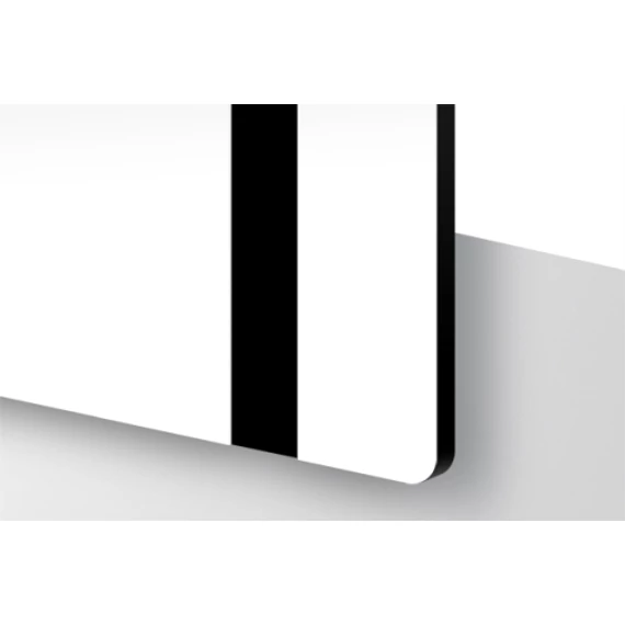 TroLase 0,8 mm Fehér/Fekete (2 réteg) 616 x 1245 mm / L204-203 (kültéri)
