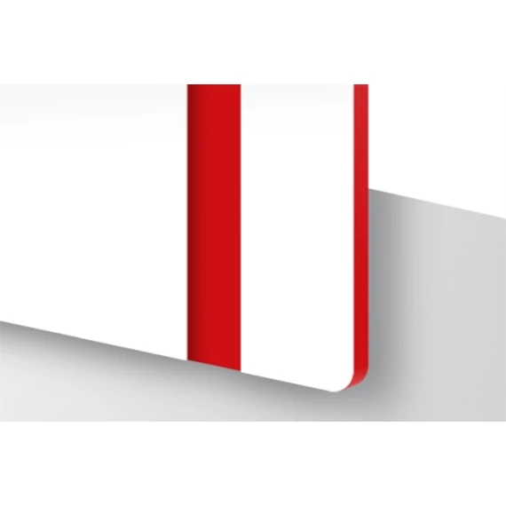 TroLase 1,6 mm Fehér/Piros (2 réteg) 616 x 1245 mm / L206-206 (kültéri)