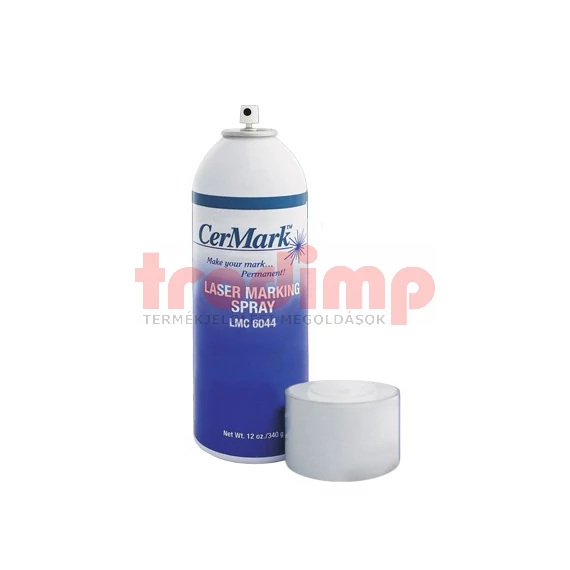 CerMark LMM-6044p fekete spray aerosol, 400ml (12 Oz) , 340 gr, CO2/YAG /YFB lézerek, üvegre, kövekre, kerámiára