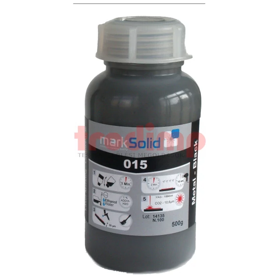 markSolid 015 fémre fekete, 50gr (az LMM-14 utóda) CO2/YAG/YBF lézerekhez