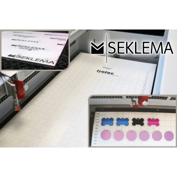 Seklema gravír'tábla rögzítő 2 oldalas, 3mm 1200x600mm 67064