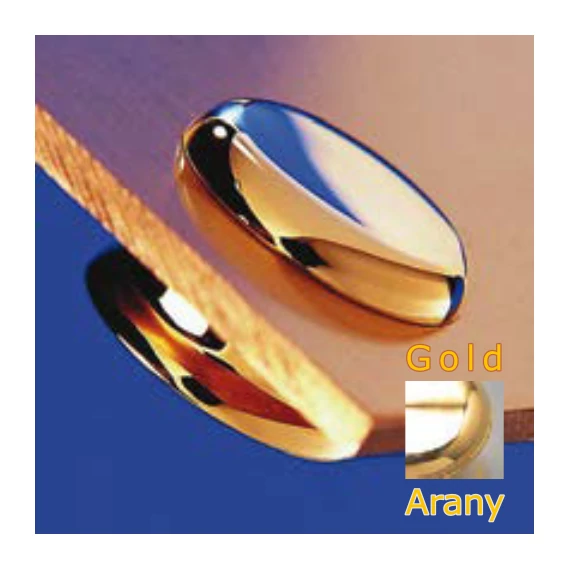 Távtartó FISSO MINI arany hosszúság: 6 mm, átmérő: 15 mm FN1506GD