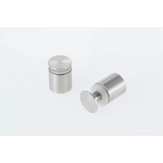 Távtartó 20/20 rozsdamentes acél 3 - 18 mm plexihez - átmérő 20 mm hosszúság 20 mm (4db)