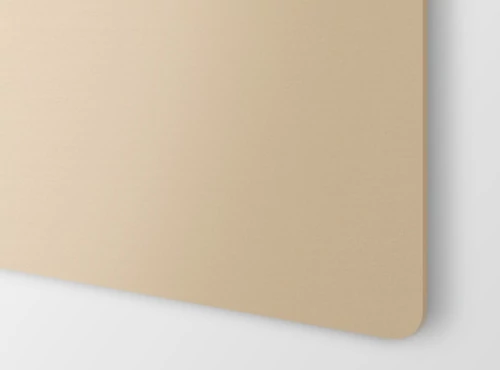 Alu matt 1,0 mm nikkel ezüst (E) 100 x 50 cm / 3540 (világos arany) Premium Line - védőfóliával