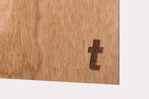 Trotec Laser Paper Wood Cseresznye (305g/m2) 480 x 330 mm / 132543