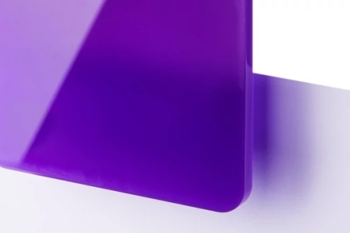TroGlass Color Gloss 3,0 mm Lila (1 réteg) akril lemez, Plexi 606 x 1216 mm / 117141 (kültéri)
