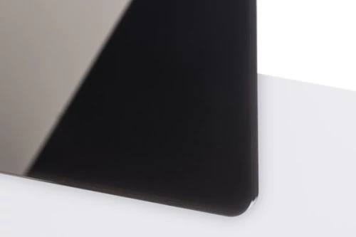 TroGlass Reverse 3,0 mm Plexi Víztiszta/Fekete (2 réteg) akril lemez 610 x 1220 mm / TG4-400 (kültéri)