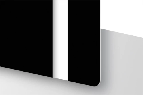 TroLase Foil 0,2 mm matt Fekete/Fehér 305 x 610 mm / 139689 (kültéri)