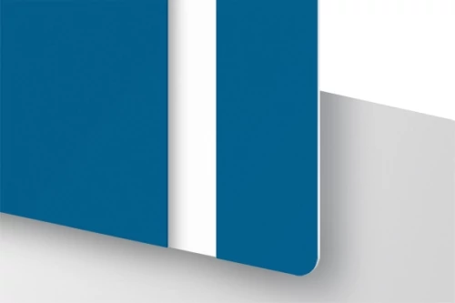 TroLase Foil 0,2 mm Kék/Fehér (2 réteg+öntapadó) 305 x 610 mm / 139689 (kültéri)