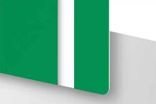 TroLase Foil 0,2 mm Zöld/Fehér (2 réteg+öntapadó) 305 x 610 mm / 139691 (kültéri)