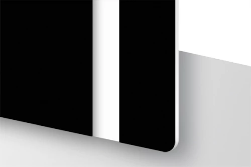 TroLase Thins 0,5 mm Fekete/Fehér (2 réteg) 614 x 1245 mm / LT402-202 (beltéri)