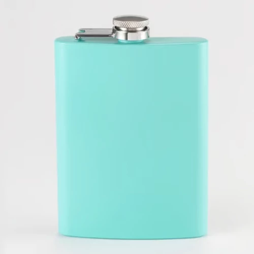 Lézerezhető fém flaska Menta rozsdamentes 240ml / 158409