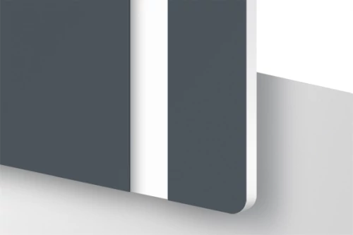 TroLase 1,6 mm Szürke/Fehér (2 réteg) 616 x 1245 mm / L312-206 (kültéri)