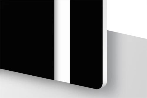 TroLase 3,2 mm Fekete/Fehér (2 réteg) 616 x 1245 mm / L402-209 (kültéri)
