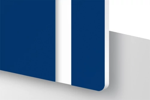 TroLase 3,2 mm Kék/Fehér (2 réteg) 616 x 1245 mm / L512-209 (kültéri)