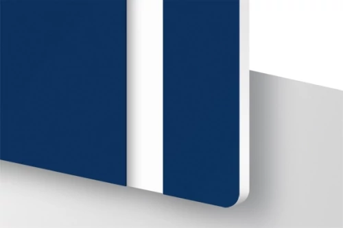 TroLase 1,6 mm Tengerészkék/Fehér (2 réteg) 616 x 1245 mm / L552-206 (kültéri)