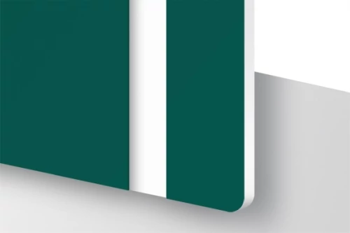 TroLase 1,6 mm Örökzöld/Fehér (2 réteg) 616 x 1245 mm / L912-206 (kültéri)