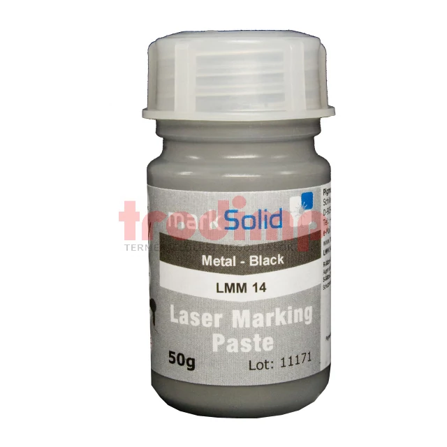 markSolid 026 fémre fekete, 50gr (az LMM-14 és mS-015 utóda) CO2/YAG/YBF lézerekhez