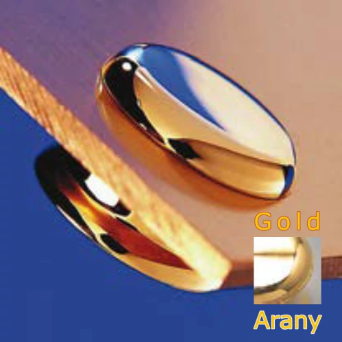 Távtartó FISSO MINI arany hosszúság: 6 mm, átmérő: 15 mm FN1506GD
